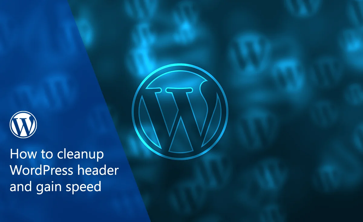 How to cleanup wordpress header and gain speed 1
