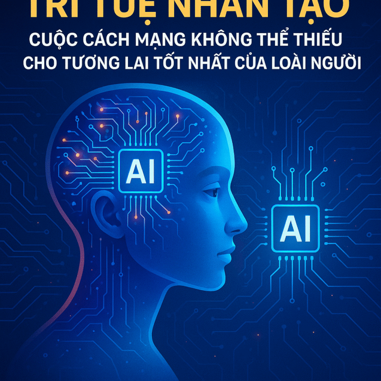 Generate an eye catching, high quality featured image prompt for a blog post about: trí tuệ nhân