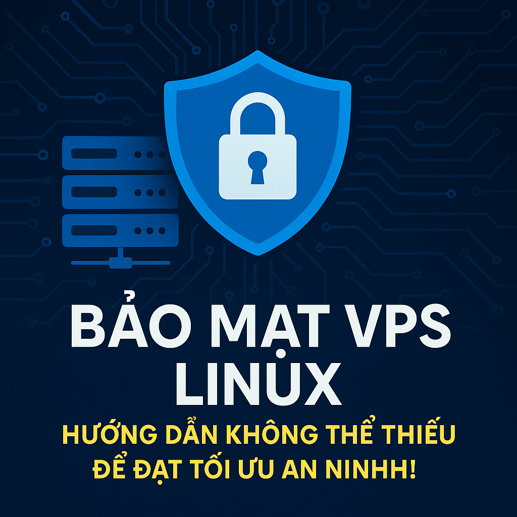 Generate an eye catching, high quality featured image prompt for a blog post about: bảo mật vps